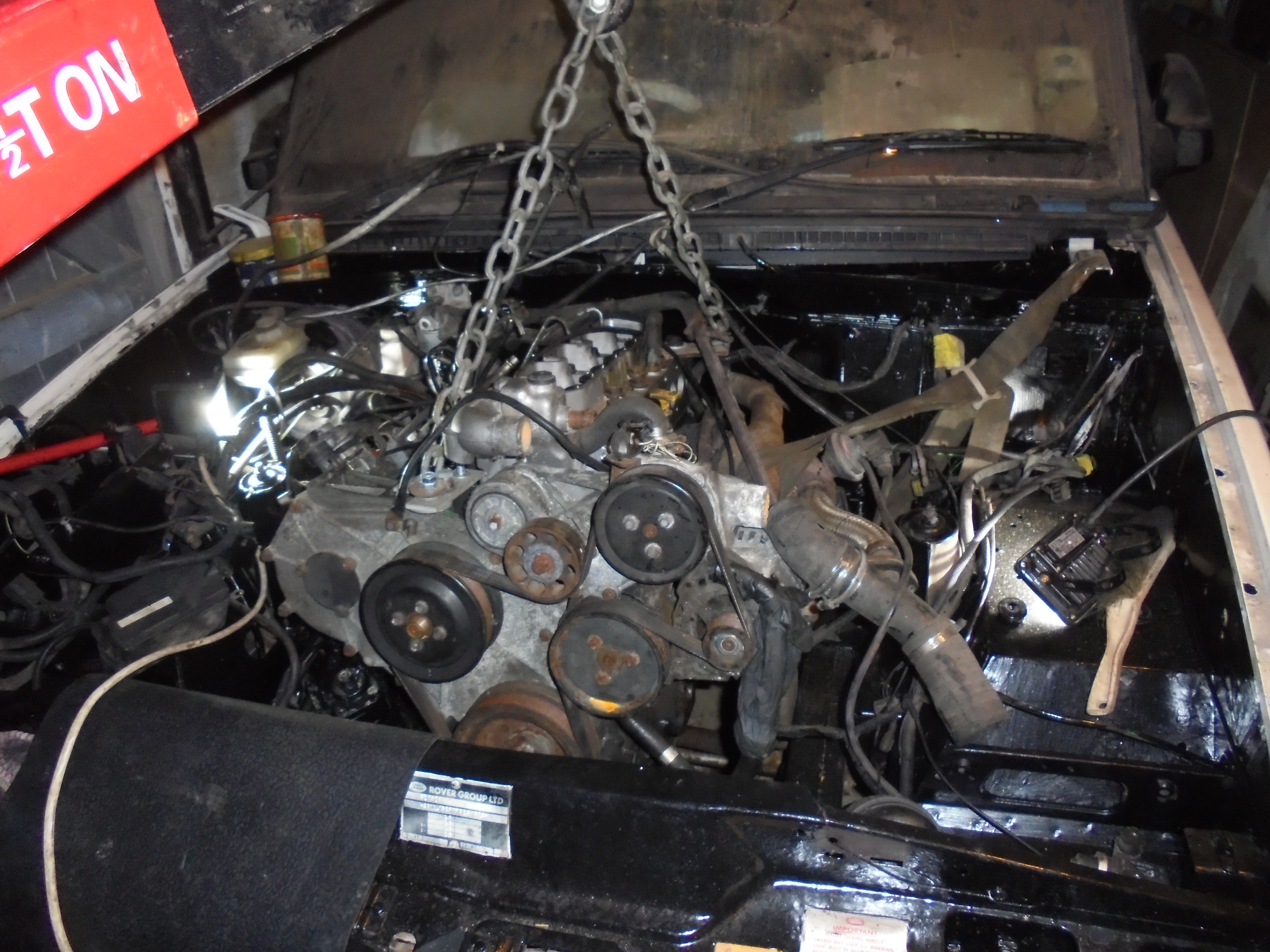 Engine now in
